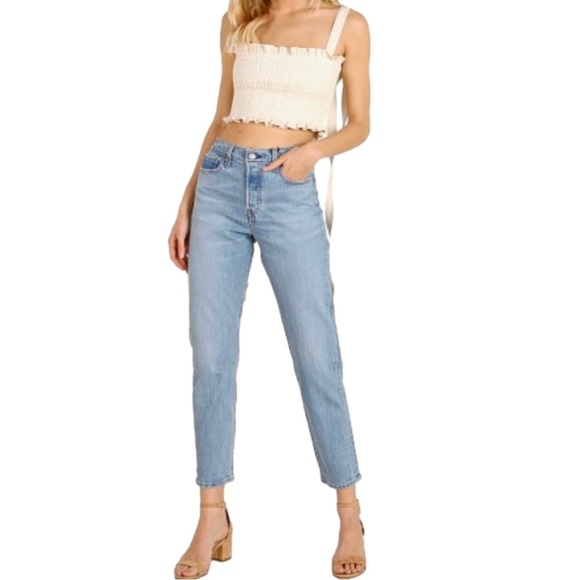 Levi's Denim - Levi's Wedgie Straight Icon Fit Jeans Bright Side - Size US 27